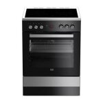 Cuisini�re �lectrique beko cuisiniere beko fse67301xcs