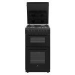 Cuisinière gaz continental edison cecdf5060b3 - 4 feux - noir - l50 xp60 x h90 cm Cuisinière gaz continental edison cecdf5060b3 - 4 feux - noir - l50 xp60 x h90 cm