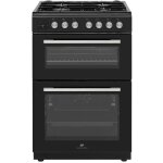 Cuisinière gaz - continental edison - cecdf6060ibd - double fours - 4 feux - noir - l60 xp60 x h90 cm ... Cuisinière gaz - continental edison - cecdf6060ibd - double fours - 4 feux - noir - l60 xp60 x h90 cm ...