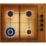 Cuisini�re � gaz electrolux egs6414t - 4 br�leurs - laiton