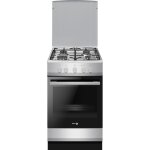 Cuisinière à gaz - fagor - facg202s - 4 foyers - 74 l - 50 x 60 cm - silver Cuisinière à gaz - fagor - facg202s - 4 foyers - 74 l - 50 x 60 cm - silver