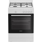 Cuisini�re � gaz - indesit - i6ggkmwf - 4 foyers - 104 kwh - l60 cm - blanc
