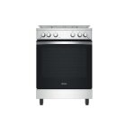 Cuisinière à gaz indesit - is67g2pcxfr - 75l - 4 feux - catalyse - inox Cuisinière à gaz indesit - is67g2pcxfr - 75l - 4 feux - catalyse - inox