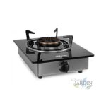 Cuisini�re � gaz - orbegozo - mod�le inox - surface en verre tremp� - 43 kw - syst�me de s�curit� ffd ...