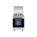 Cuisinire glem alpha a654mi6 - largeur 60 cm - profondeur 50 cm - hauteur 140 cm - classe a - acier ...