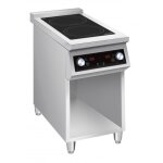 Cuisinire  induction - 2 plaques - combisteel