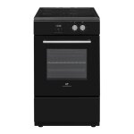 Cuisinire  induction - continental edison - ceci3fcb2 - 4 feux - 50 x 85 x 60 cm - noir