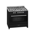Cuisinière meireles monza g 910 bl - gaz - 116l - classe a - noir Cuisinière meireles monza g 910 bl - gaz - 116l - classe a - noir