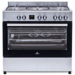 Cuisinire piano four multifonctions catalyse - continental edison - cecp9060ixdd - 95 l - affichage ...