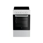 Cuisini�re vitroc�ramique beko fss57000gw