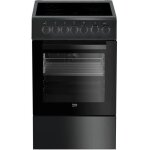 Cuisinire vitrocramique beko fss57100gac