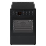 Cuisinière vitrocéramique continental edison cecv50fcb - 4 feux - l49. 5 x h82. 7 xp58 cm - noir Cuisinière vitrocéramique continental edison cecv50fcb - 4 feux - l49. 5 x h82. 7 xp58 cm - noir
