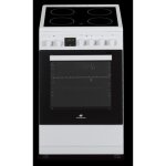 Cuisinière vitrocéramique continental edison cecv50fcw - 4 feux - l49. 5 x h82. 7 xp58 cm - blanc Cuisinière vitrocéramique continental edison cecv50fcw - 4 feux - l49. 5 x h82. 7 xp58 cm - blanc