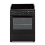 Cuisinière vitrocéramique continental edison cecv60fcb - 4 feux - l588 xp61 xh83 cm - noir Cuisinière vitrocéramique continental edison cecv60fcb - 4 feux - l588 xp61 xh83 cm - noir