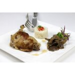 Cuisses de canard aux pleurotes 890 grs