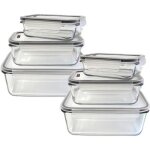 Cuisy ? plat en verre ultra - résistant à la chaleur spécial four avec couvercle hermétique ? set de ... Cuisy ? plat en verre ultra - résistant à la chaleur spécial four avec couvercle hermétique ? set de ...
