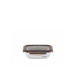 Cuitisan ? boite alimentaire rectangulaire en inox compatible au micro - ondes ? 580ml