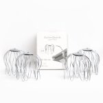 Cultivea ? lot de 4 crapaudine en acier galvanis (80 mm jusqu? 100 mm ) ? protection de gouttire - ...