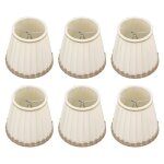 Cuque abat - jour à pince 6 pièces bougie lampe abat - jour clip sur tissus abat - jour ensemble pour ... Cuque abat - jour à pince 6 pièces bougie lampe abat - jour clip sur tissus abat - jour ensemble pour ...