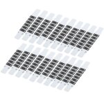 Cuque bande de thermom�tre frontal 20pcs bandes de thermom�tre frontal bande de thermom�tre de fi�vre ...