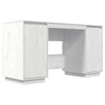 Bureau - cuque - cq003 - bois massif de pin - 140x50x75 cm - blanc - montage nécessaire Bureau - cuque - cq003 - bois massif de pin - 140x50x75 cm - blanc - montage nécessaire