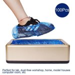 Couvre - chaussures jetables - cuque - bleu - 100pcs - résistant à lusure - installation facile Couvre - chaussures jetables - cuque - bleu - 100pcs - résistant à lusure - installation facile