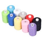 Cuque fil pour machine  coudre 10 pices fil  coudre riches couleurs vives haute rsistance hautement ...