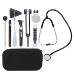 Ensemble de diagnostic m�dical - cuque - kit complet - otoscope - st�thoscope - marteau r�flexe