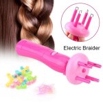 Cuque outil de torsion de cheveux dispositif de tresse de cheveux automatique �lectrique braider x - ...