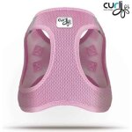 Harnais - curli - veste air - mesh - rose - xxxs - l�ger et confortable