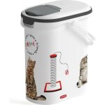 Curver conteneur à croquettes pour chat 4 kg - 10l - love pets Curver conteneur à croquettes pour chat 4 kg - 10l - love pets