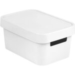 Bote de rangement - curver - infinity - plastique - 45 l - empilable - style scandinave