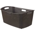Curver panier à linge my style 47 l chocolat Curver panier à linge my style 47 l chocolat