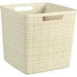 Curver pani�re jute cube 17 l - beige