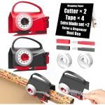 Cutter - coupeur multifonctionnel - coupe - papier cadeau + coupe - ruban adh�sif - id�al pour les emballages ...