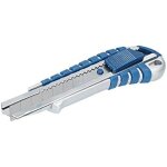 Cutter - ferrestock - 18 mm - mtal en zinc - poigne ergonomique - lame rtractable
