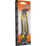 Cutter - fischer darex - corps bi - matires - 18 mm - jaune - 2 lames de rechange