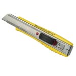 Cutter professionnel mtallique stanley classic stht0 - 10191 - 3 lames fixes - 18 mm