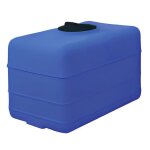 Cuve 500l a�rienne de r�cup�ration deau - r�servoir cubique bleu - elbi cb500