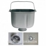 Cuve pour machine à pain kenwood - modèles bm250 bm256 kw702945 - pièce dorigine constructeur Cuve pour machine à pain kenwood - modèles bm250 bm256 kw702945 - pièce dorigine constructeur