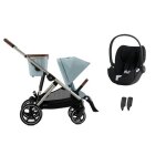 Cybex - poussette duo gazelle s tpe + cloud t stormy blue