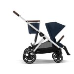 Cybex - poussette gazelle s silver ocean blue