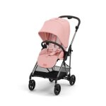 Cybex - poussette melio 3 taupe hibiscus red