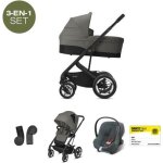 Cybex - poussette trio talos aton b2 nacelle s soho grey
