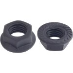 Cyclingcolors ecrou fixation manivelle p�dalier v�lo m10x125 visserie serrage axe manivelle cycle vtt ...