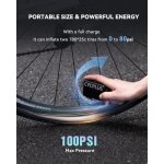 Cycplus tiny pump pompe  vlo portable ultra - minipompe  vlo lectrique de 100psi rechargeable de ...