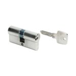 Cylindre double entr�e - bricard - serial 8161 - a2p * - 60 mm (30 + 30) - nickel�