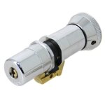 Cylindre monobloc 666 chrom� � bouton - fichet - 75300130