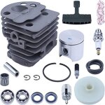 Cylindre et piston - husqvarna - 50 51 55 - kit complet - 46mm - remplacement de pices