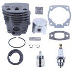 Cylindre plaqu� nikasil roulement de piston kit pour husqvarna 51 55 rancher (46mm) joint de conduite ...